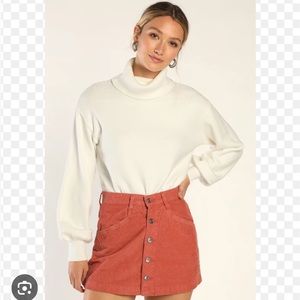 Free People Ray corduroy mini skirt